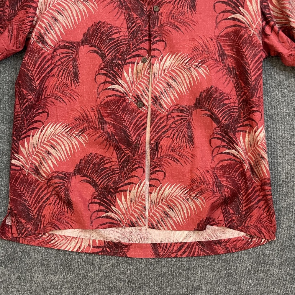 Tommy Bahama Football Silk Hawaiian Shirt Mens M Arizona Cardinals Button Up - Picture 4 of 16
